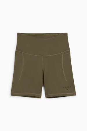 PUMA x HYROX CLOUDSPUN 3" Short Tights Women, Loden Green, extralarge-GBR